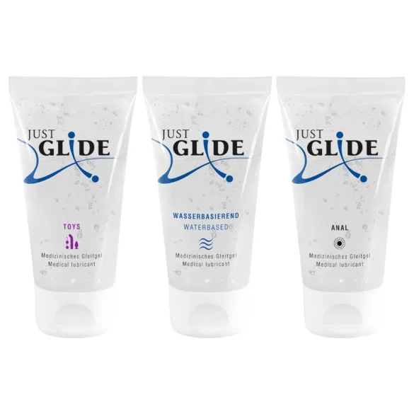 Just Glide síkosító szett (3x50 ml)