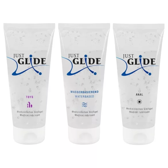 Just Glide síkosító szett (3x200ml)