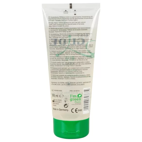 Just Glide Bio ANAL - vízbázisú vegán síkosító (200 ml)