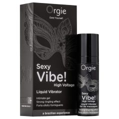   Orgie Sexy Vibe High Voltage - unisex folyékony vibrátor (15ml)