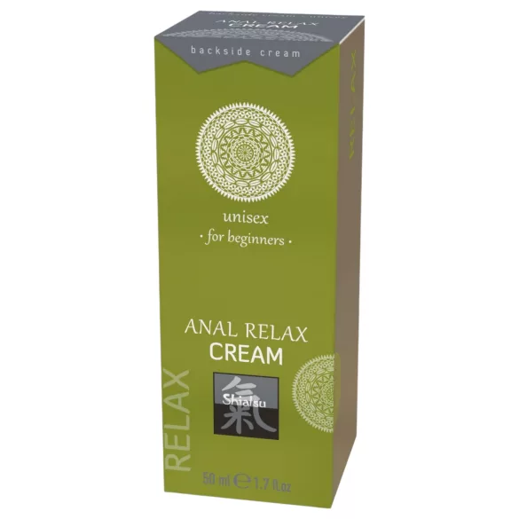 HOT Shiatsu Anal Relax - nyugtató anál síkosító krém (50 ml)