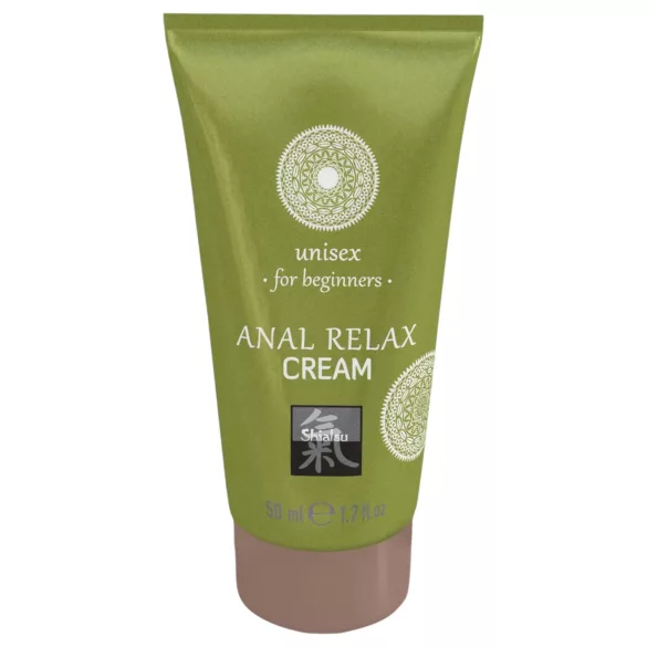 HOT Shiatsu Anal Relax - nyugtató anál síkosító krém (50 ml)