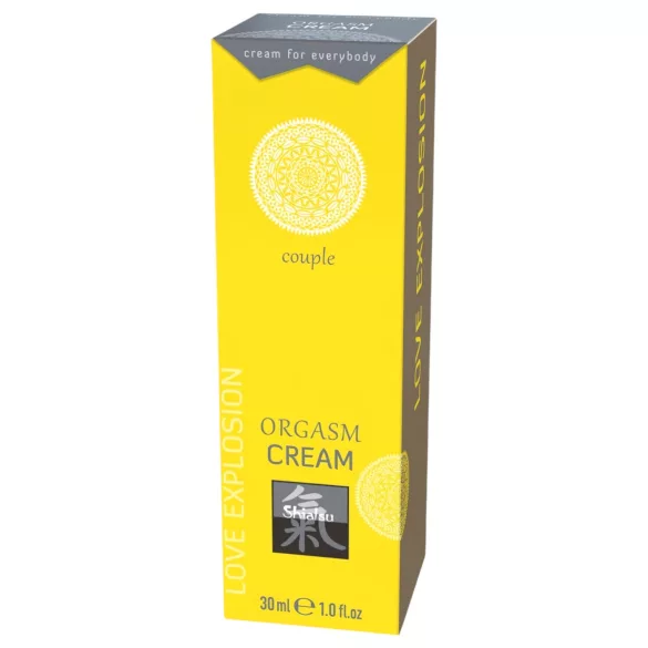 HOT - Shiatsu Orgasm - uniszex bizsergető intim krém (30 ml)