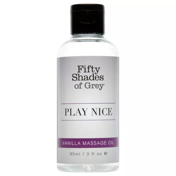 A szürke ötven árnyalata Play Nice - vanília illatú érzéki masszázsolaj (90 ml)