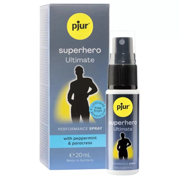 pjur Superhero Ultimata - magömlés késleltető spray férfiaknak (20 ml)