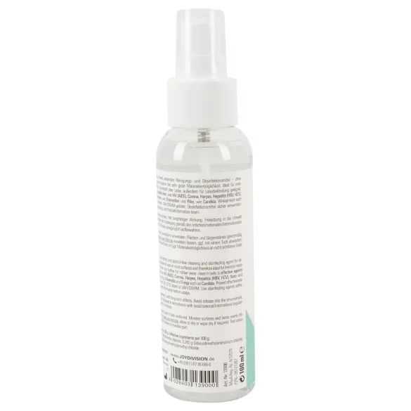 JoyDivision Clean Safe - fertőtlenítő és tisztító spray (100ml)