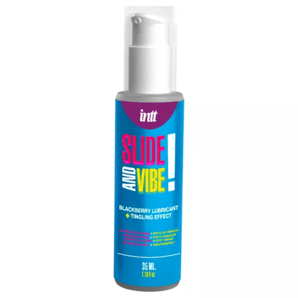 Intt - ehető, bizsergető intim síkosító gél - szeder (35 ml)