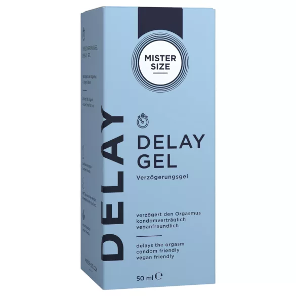 Mister Size - magömlést késleltető gél férfiaknak (50 ml)