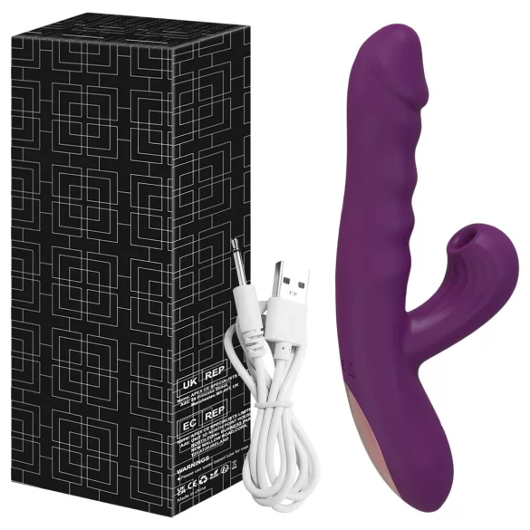 AlvUp - lökő vibrátor G-pont stimulációhoz nőknek (lila)