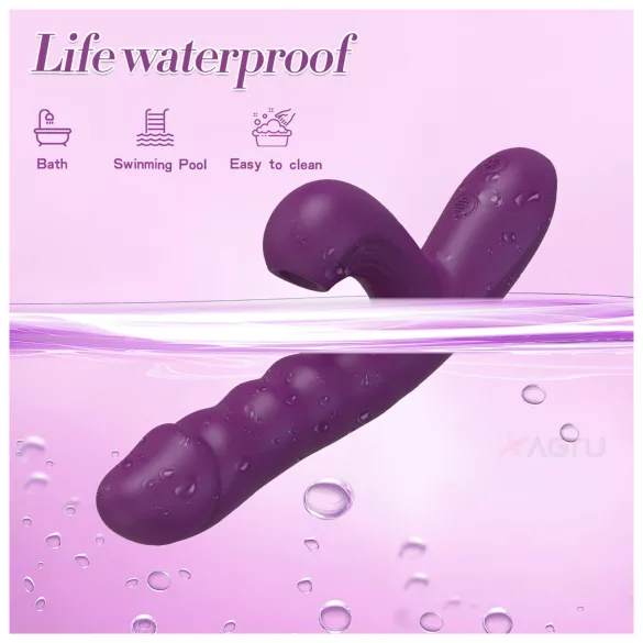 AlvUp - lökő vibrátor G-pont stimulációhoz nőknek (lila)