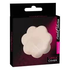   Cottelli Nipple Cover - virág mellbimbó tapasz - natúr (12db)