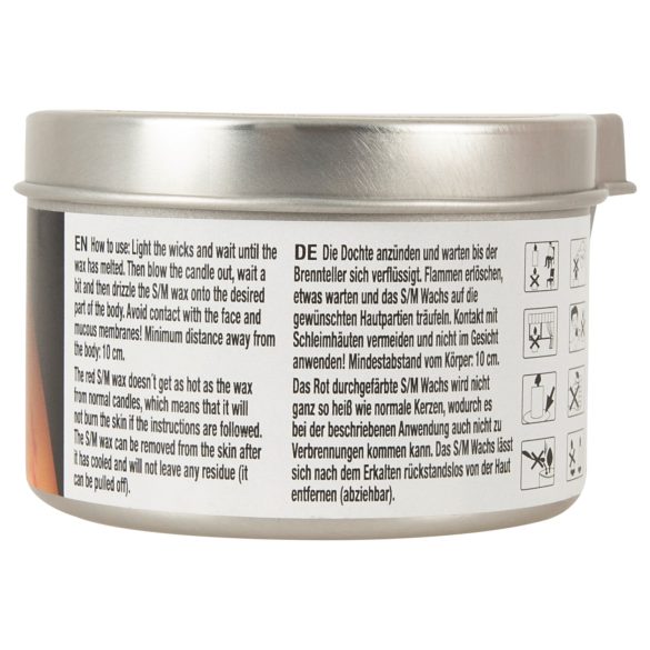 BDSM High Temperature - paraffin testgyertya (100ml)