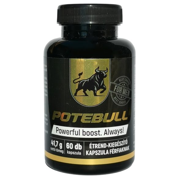 Potebull - étrend kiegészítő kapszula férfiaknak (60db)