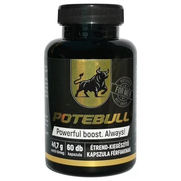 Potebull - étrend kiegészítő kapszula férfiaknak (60db)