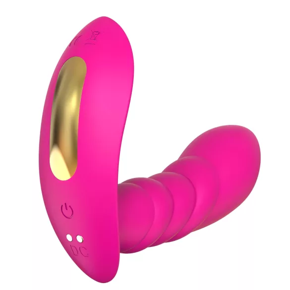 Sunfo – App-vezérelt felhelyezhető vibrátor (pink)