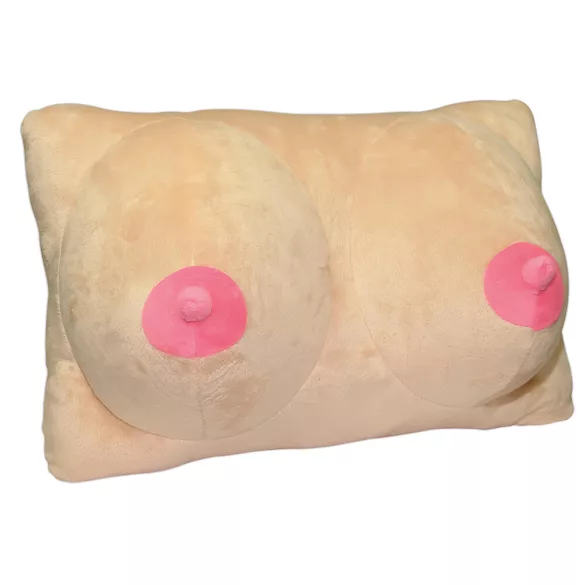 Mellformájú plüsspárna