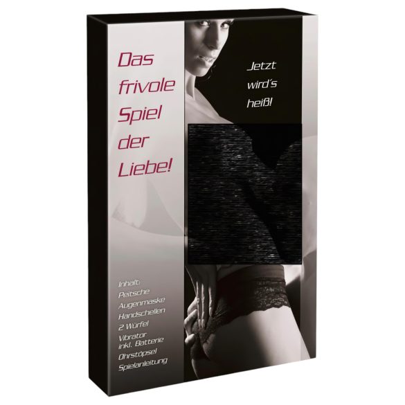 Das FRIVOLE - kötözős párjáték + kiegészítő (német nyelven)