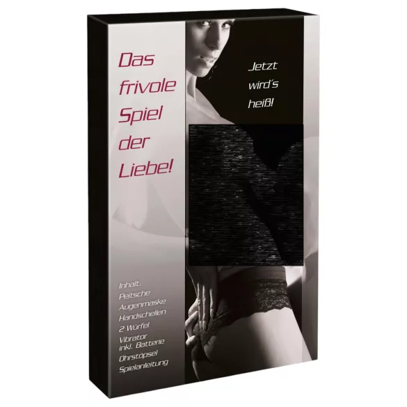 Das FRIVOLE - kötözős párjáték + kiegészítő (német nyelven)