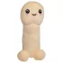 Plüss pénisz figura - vicces ajándék, 30 cm (testszínű)