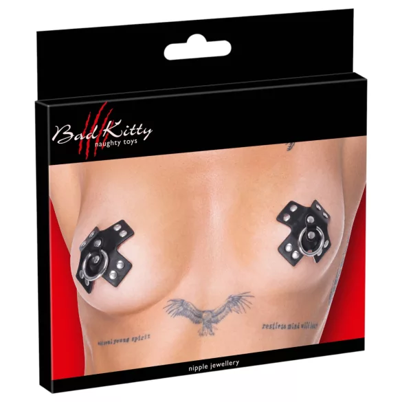 Bad KItty - piercinges bimbómatrica (fekete)