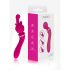 Lonely 2in1 – masszírozó és G-pont vibrátor 3 feltéttel (pink)