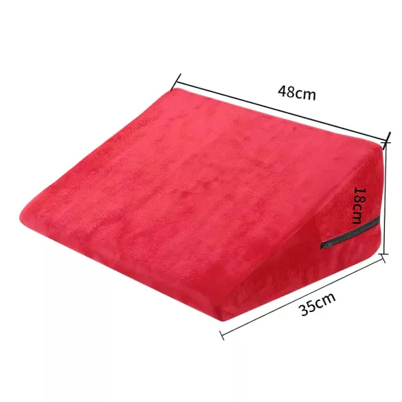 Desirel Magic Pillow ék szexpárna szett pároknak - kicsi + nagy (piros)