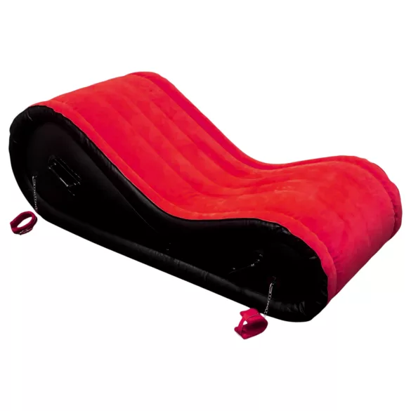 Desirel Magic Pillow - felfújható BDSM szexbútor - bilinccsel (piros)