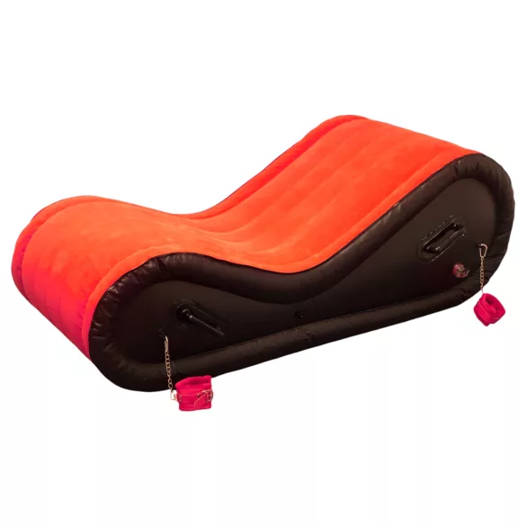 Desirel Magic Pillow - felfújható BDSM szexbútor - bilinccsel (piros)