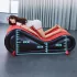Desirel Magic Pillow - felfújható BDSM szexbútor - bilinccsel (piros)