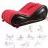 Desirel Magic Pillow - felfújható BDSM szexbútor - bilinccsel (piros)