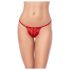 Mapalé - csipkés babydoll és tanga (piros)