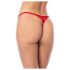 Mapalé - csipkés babydoll és tanga (piros)