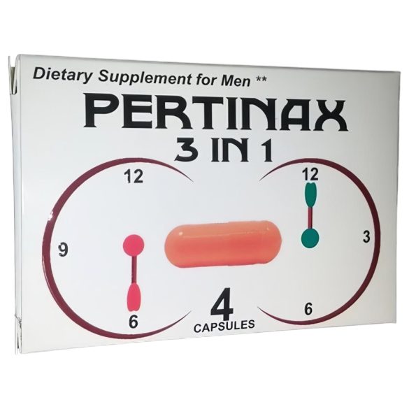 Pertinax 3in1 Plus - étrend kiegészítő kapszula férfiaknak (4db)