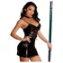 JSY 032 - babydoll szett (fekete)