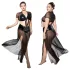 JSY 065 - fekete babydoll szett (XL-2XL)