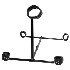   ZADO - nyak- kéz- és lábterpesztő, bondage szett (fekete)