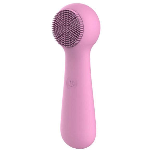 FaceClean - akkus, vízálló arc masszírozó készülék (pink)
