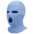 Balaclava - kötött szopó maszk 3 nyílással (kék)