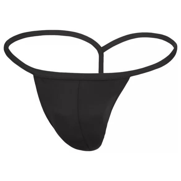 Svenjoyment - mini férfi tanga T-fazonban (fekete)