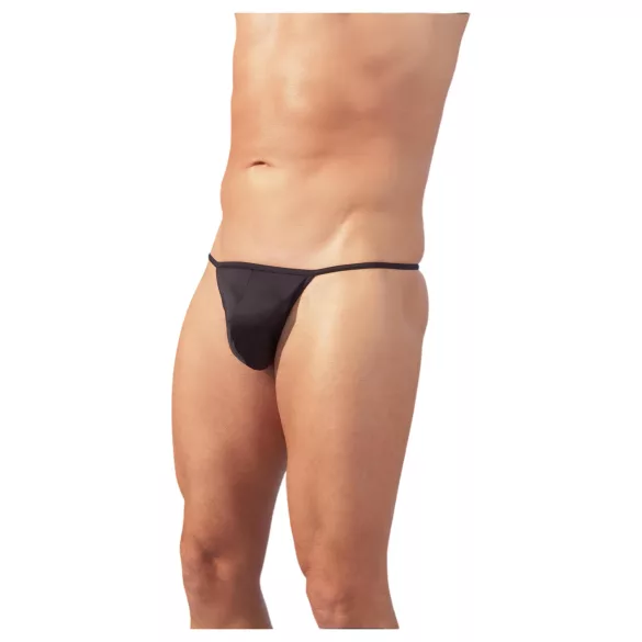 Svenjoyment - mini férfi tanga T-fazonban (fekete)