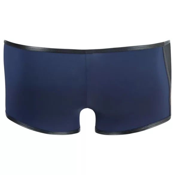 NEK - fekete fűzős-necc betétes boxer (kék)