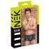 NEK - kígyóbőr mintás boxer (fekete)