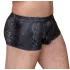 NEK - kígyóbőr mintás boxer (fekete)