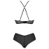 Passion Eco Kerria - csipke bikini szett (fekete)