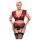 Cottelli Bondage Plus Size - csipkés melltartó szett (piros)