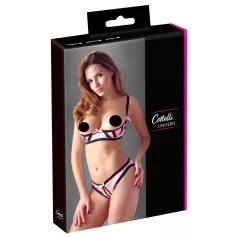 Cottelli - csíkos push-up melltartó szett
