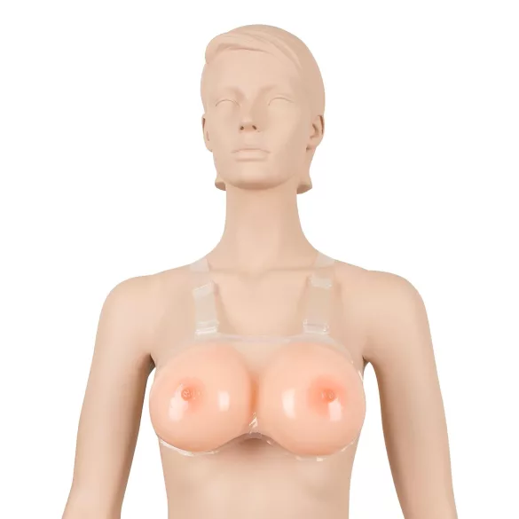 Cottelli - felcsatolható szilikon műmell push-up hatással (2 × 600 g)