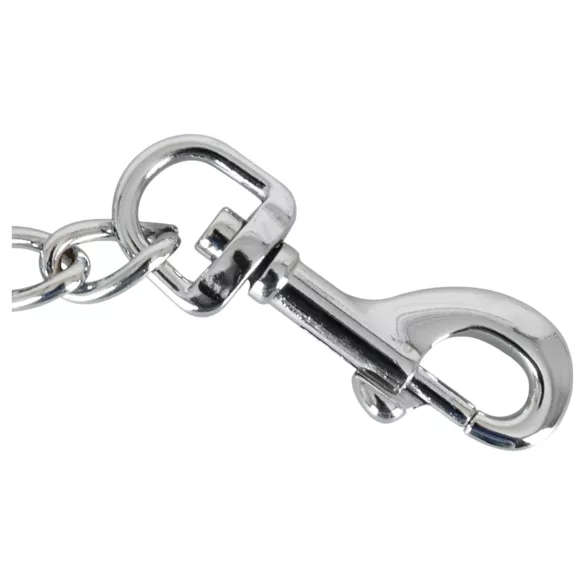 ZADO - dupla fém karabiner és lánc (15 cm)