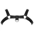 Svenjoyment - műbőr mellhám férfiaknak (fekete)