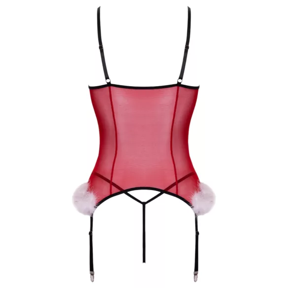 Cottelli - karácsonyi fehérnemű szett (piros)